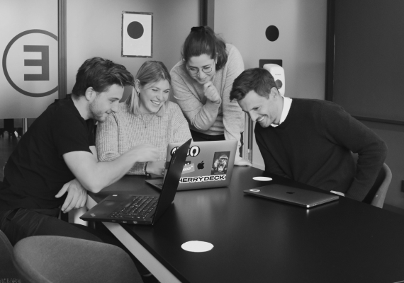The Coding Architects Team at Work