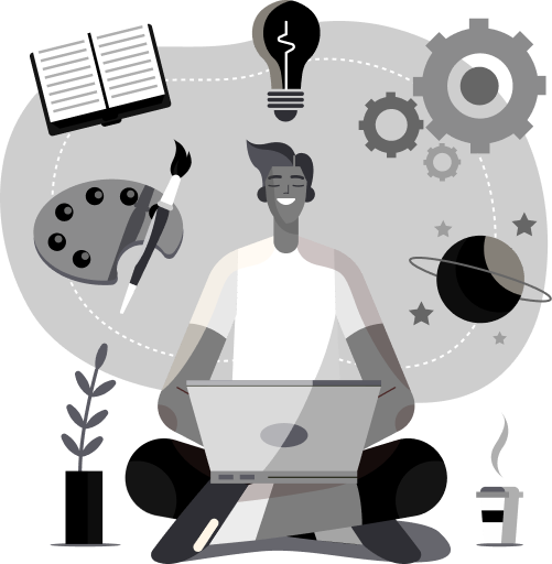 The Coding Architects - Creative IT Agency Illustration